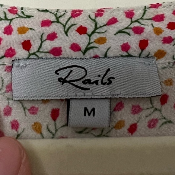 Rails Renata Midi Dress in Flower Vines - Picture 9 of 12